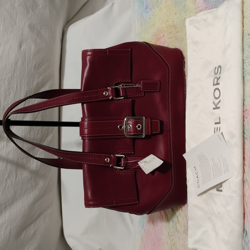 Sale! New Coach Hml Y2k Vintage Satchel W Michael Kors Dust Bag
